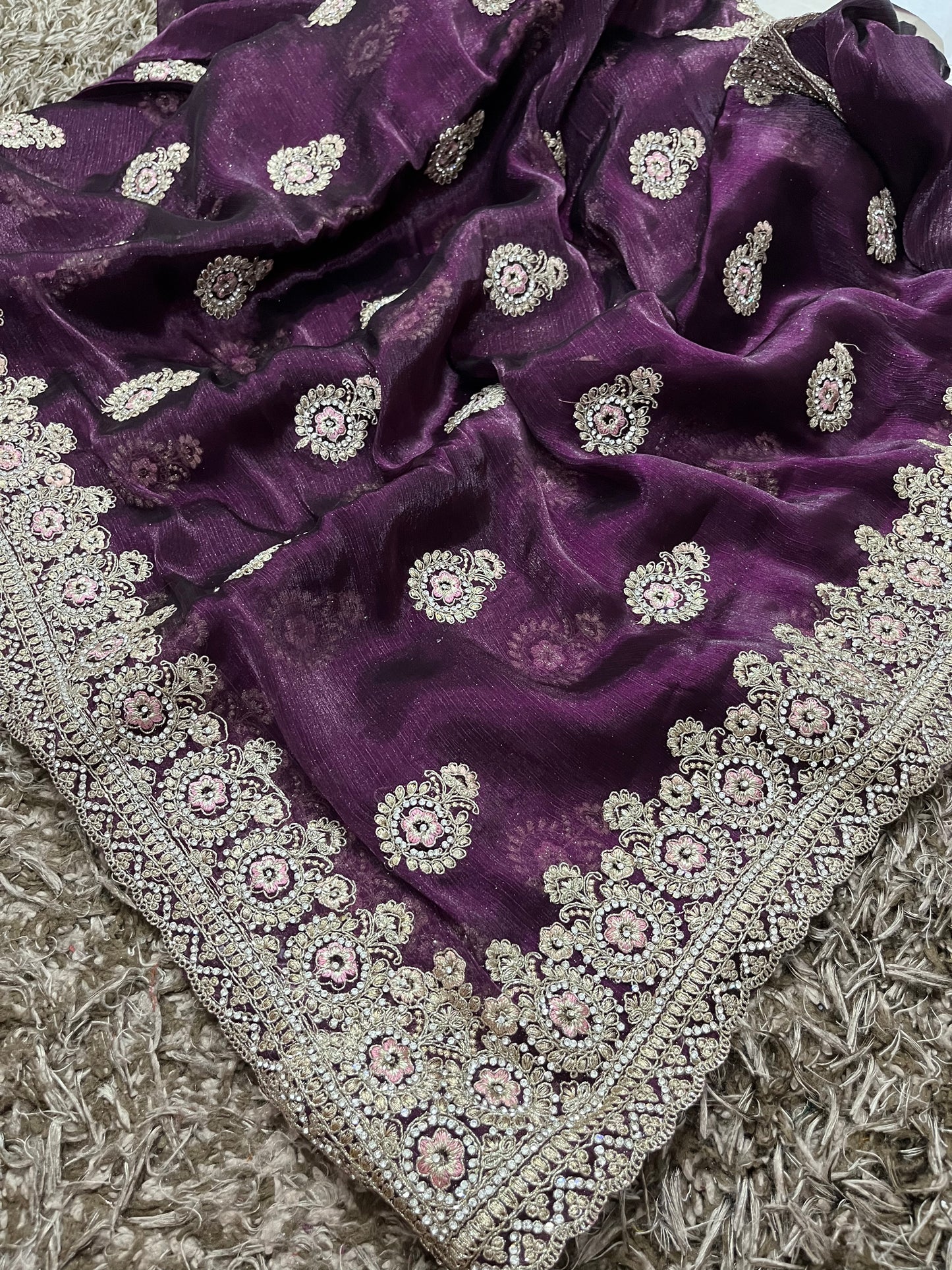 Exclusive designer jimmy choo sarees
