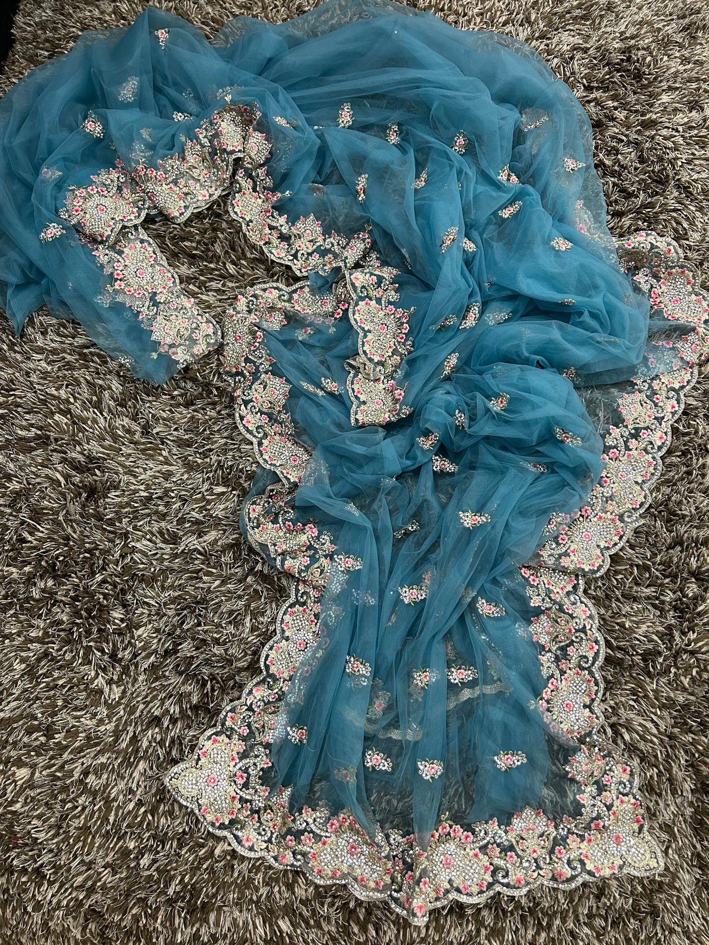 Exclusive Designer Net Sarees