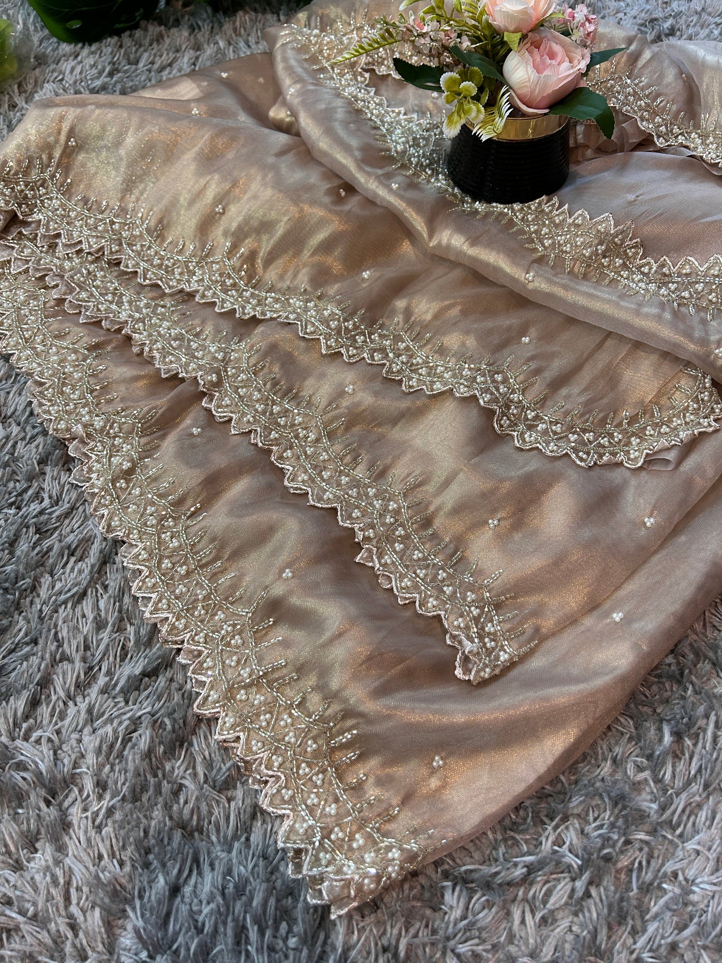 Pure Tissue saree