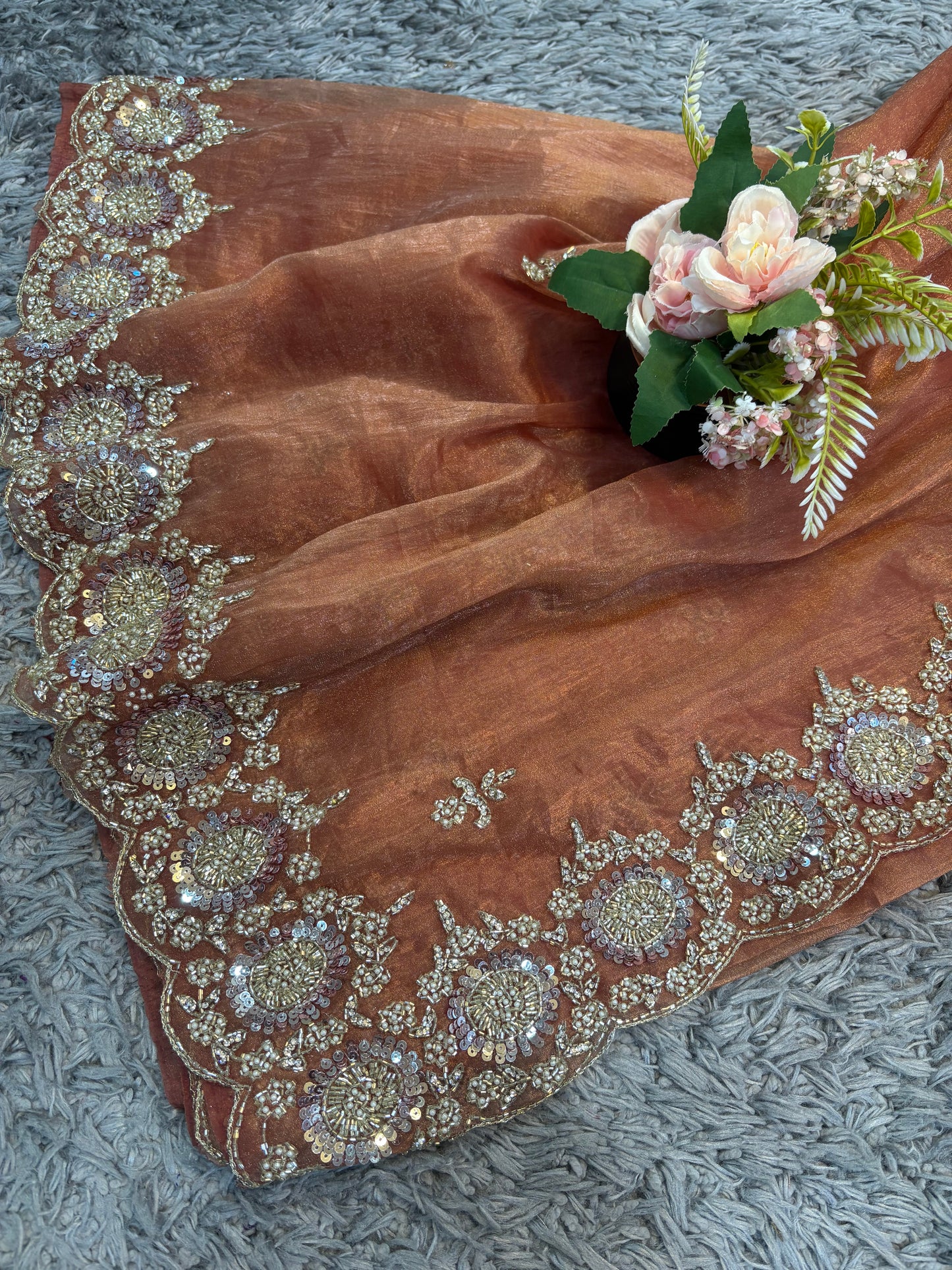 Ravina Premium Tissue Sarees