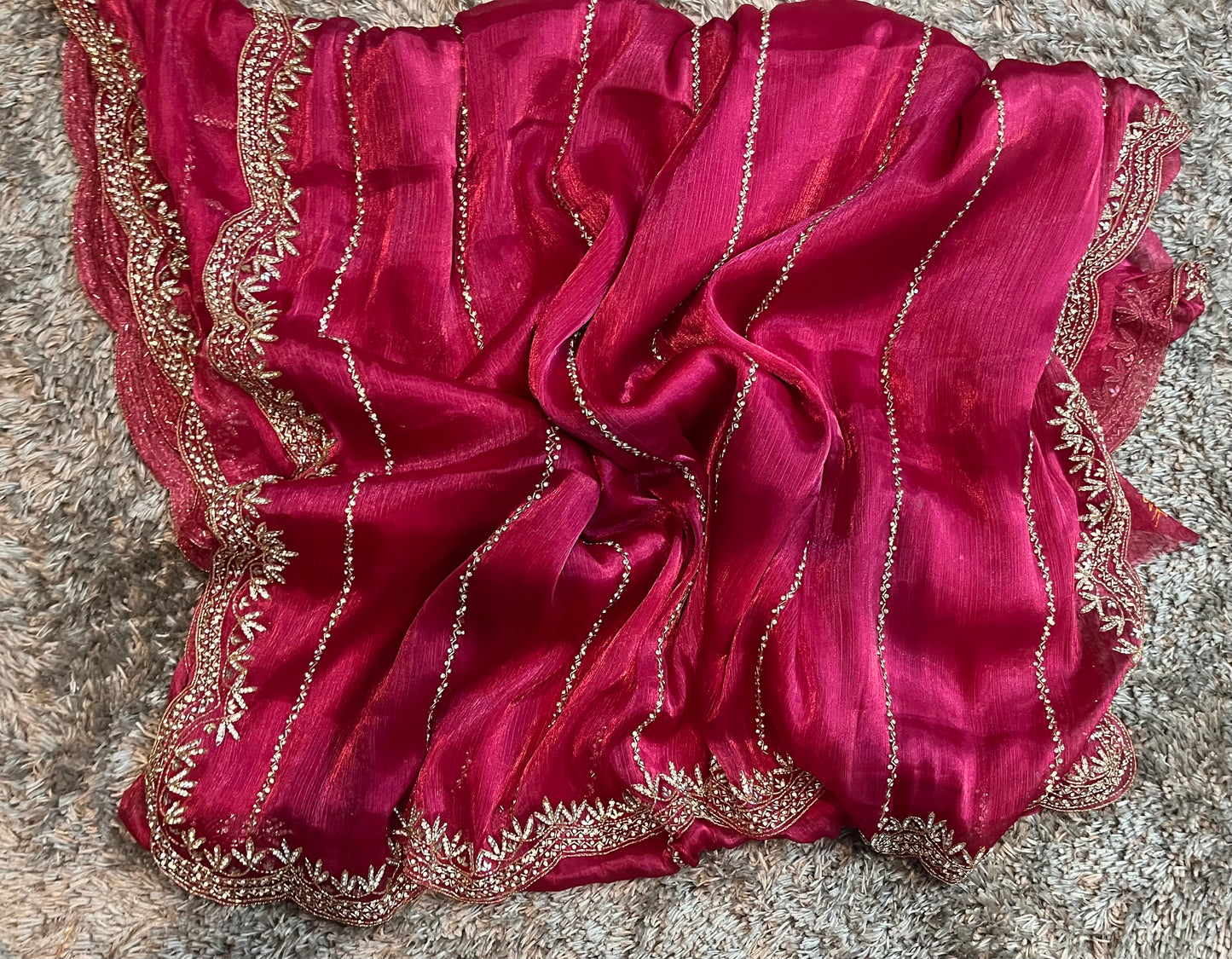 Exclusive jimmy choo sarees hit design