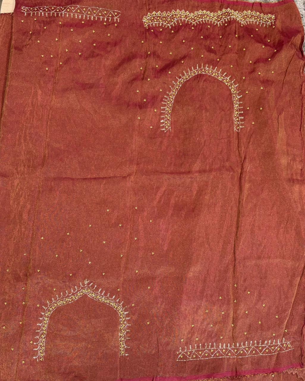 Priti Tissue Silk Saree