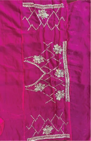 Mayuri Fendy satin sarees with allover heavy work