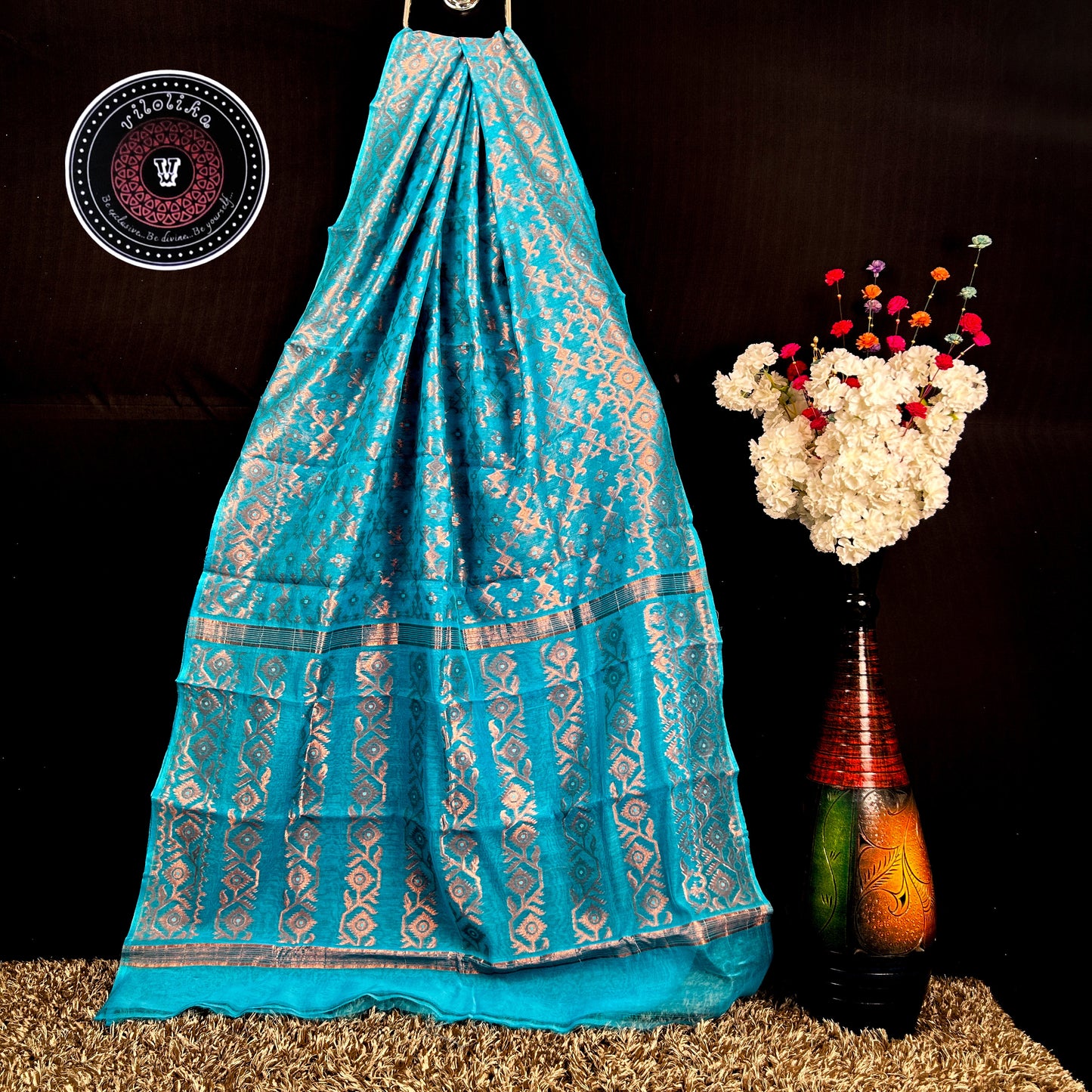 PURE JARI JAMDANI SAREES