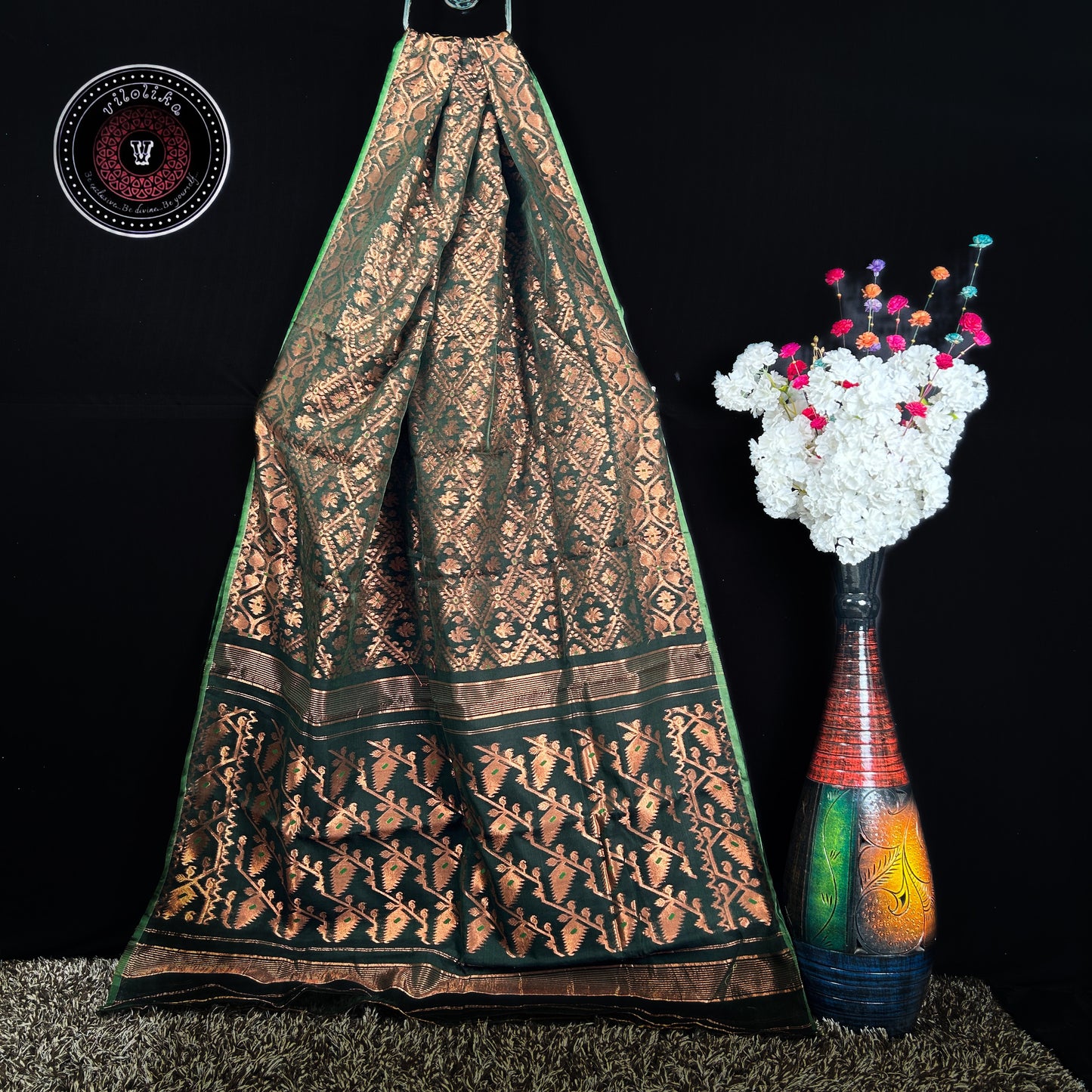 PURE JARI JAMDANI SAREES