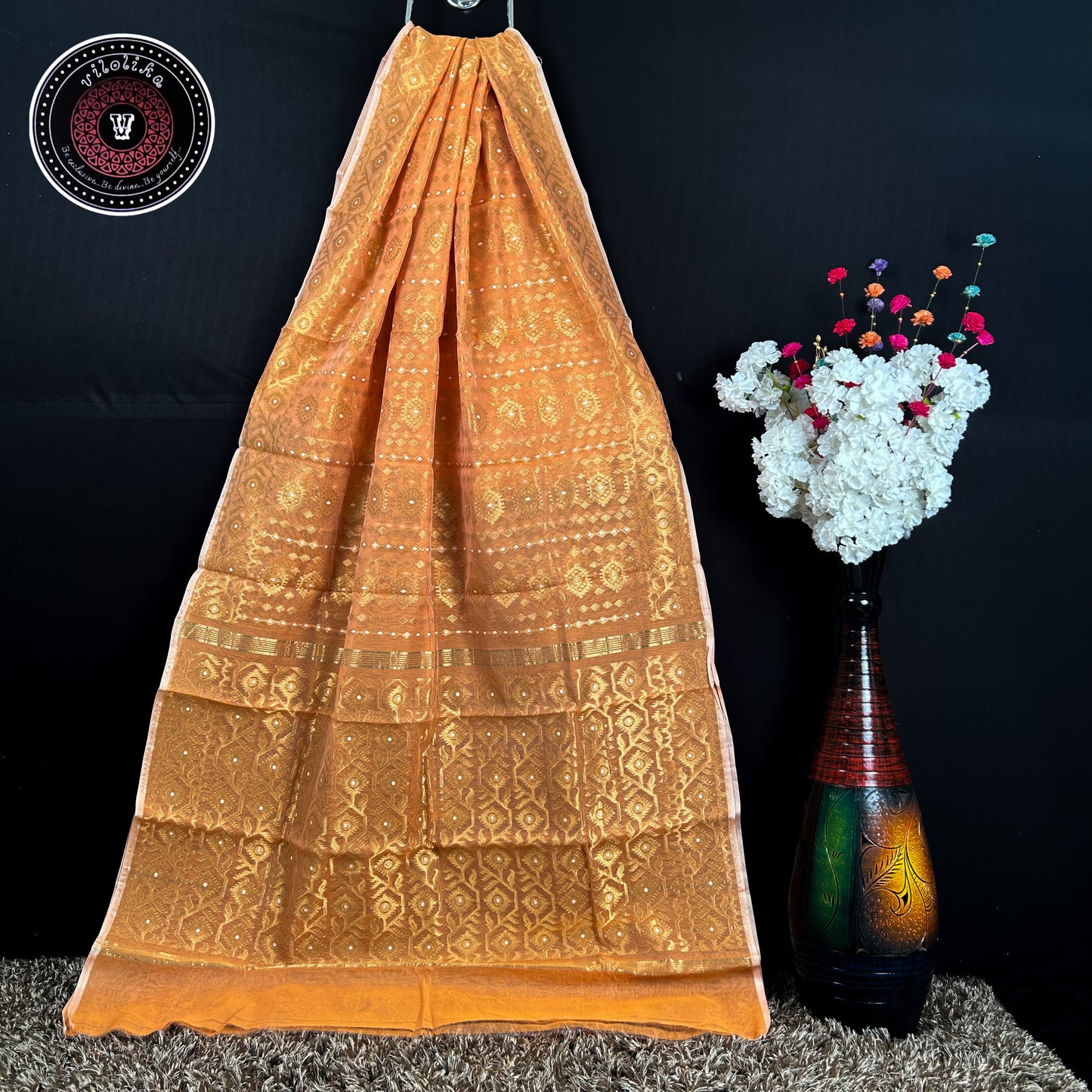 PURE JARI JAMDANI SAREES