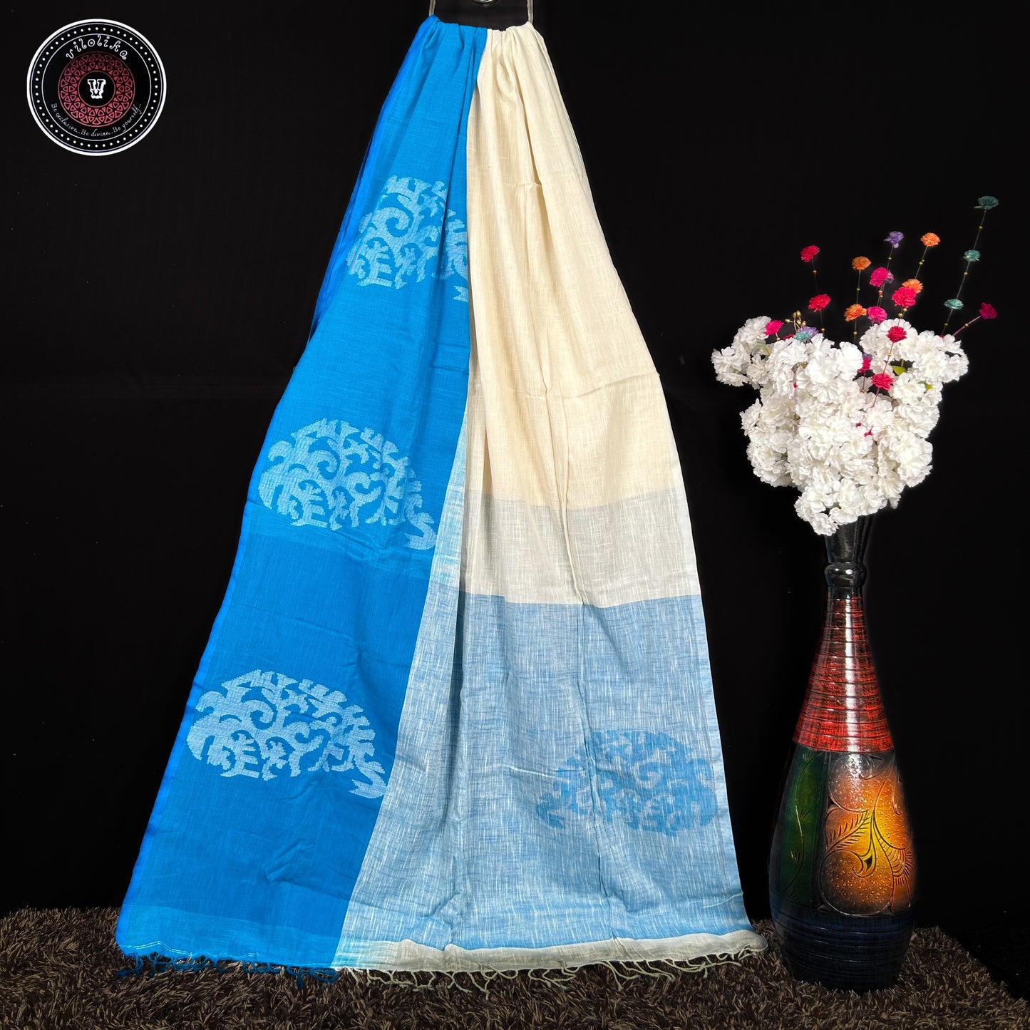 Premium Handloom Khadi cotton saree