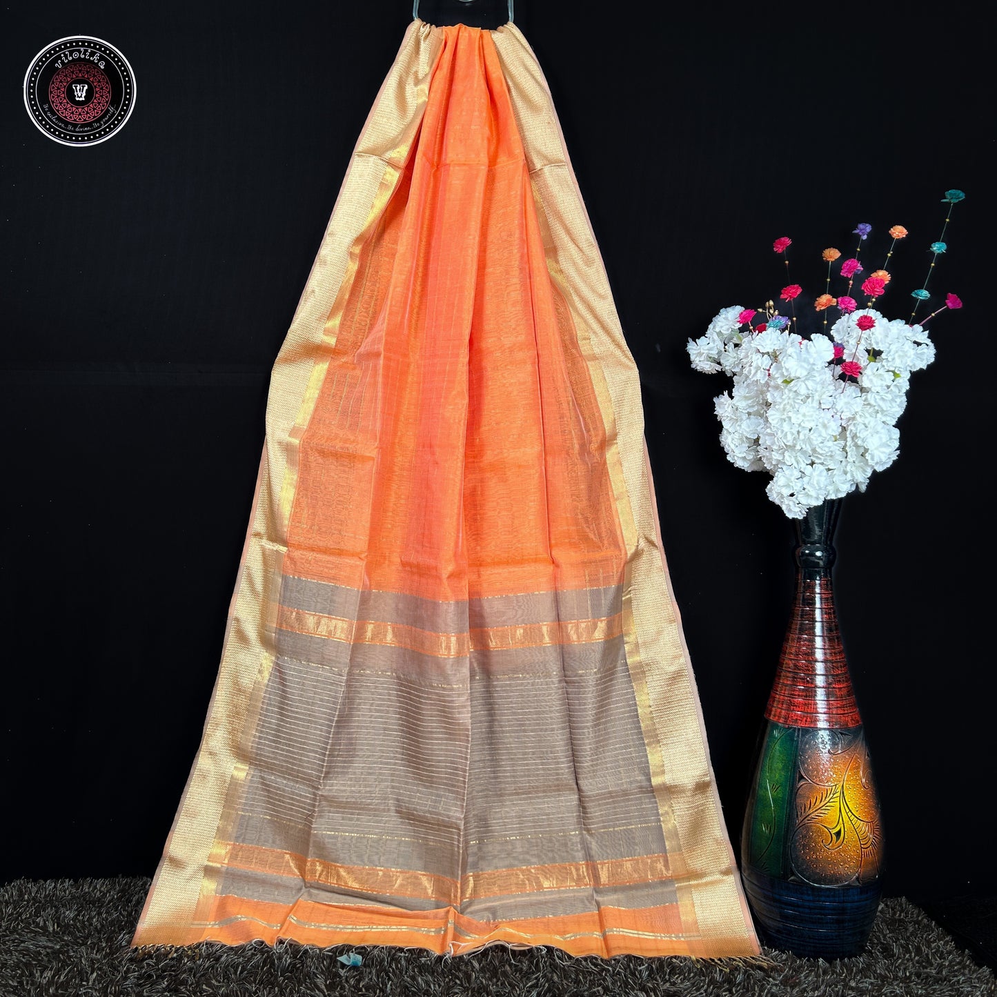 Pure Maheswari Saress with Handloom Mark