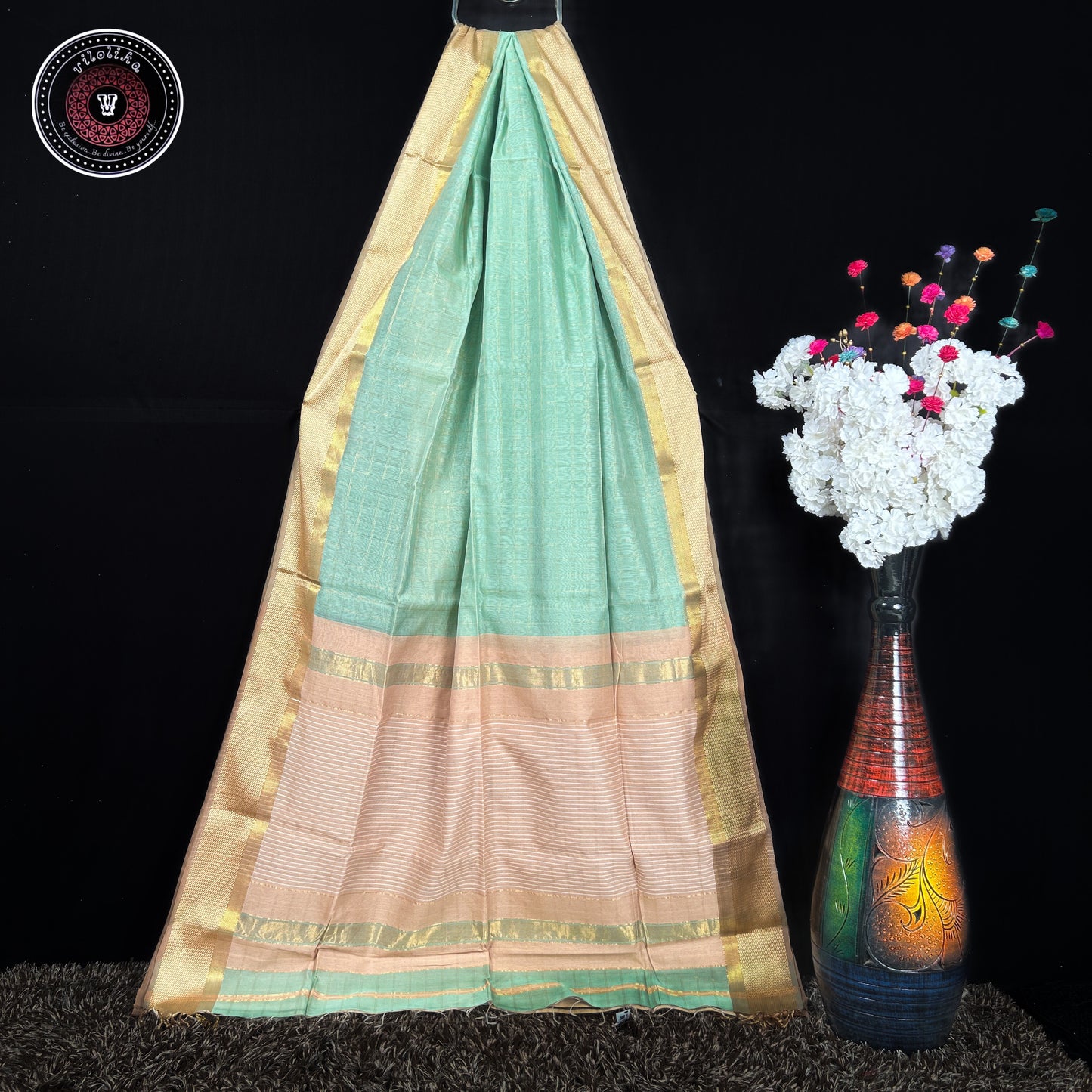 Pure Maheswari Saress with Handloom Mark
