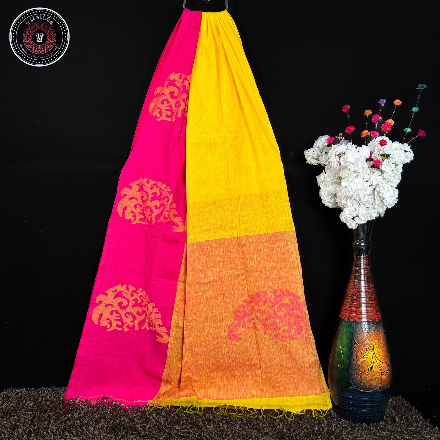 Premium Handloom Khadi cotton saree