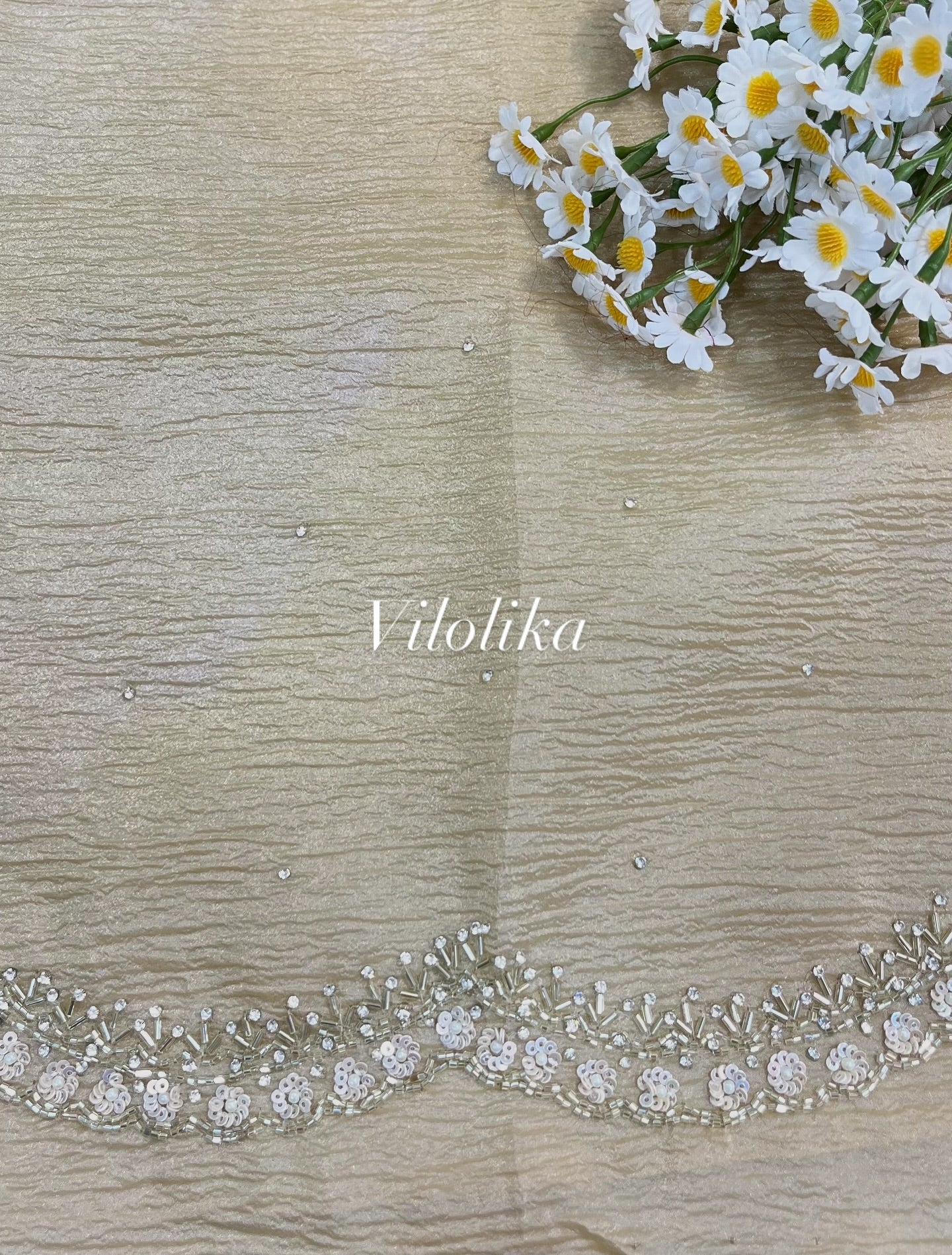 Sneha Crush Tissue Saree – Lightweight Glamour in Every Fold