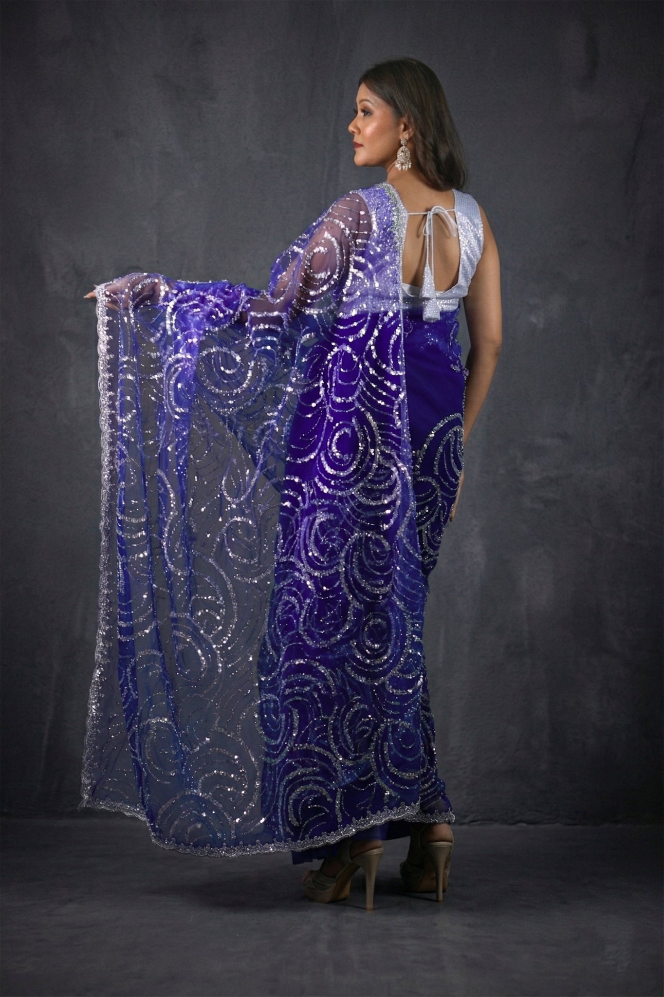 Netra Designer Net Saree