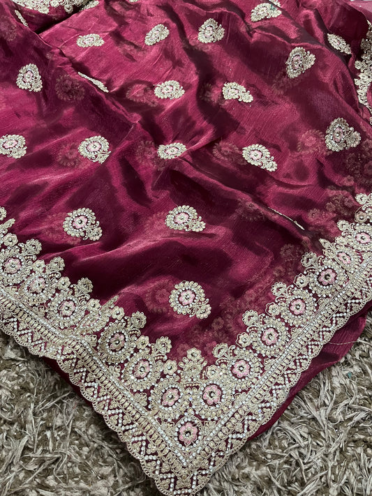 Exclusive designer jimmy choo sarees