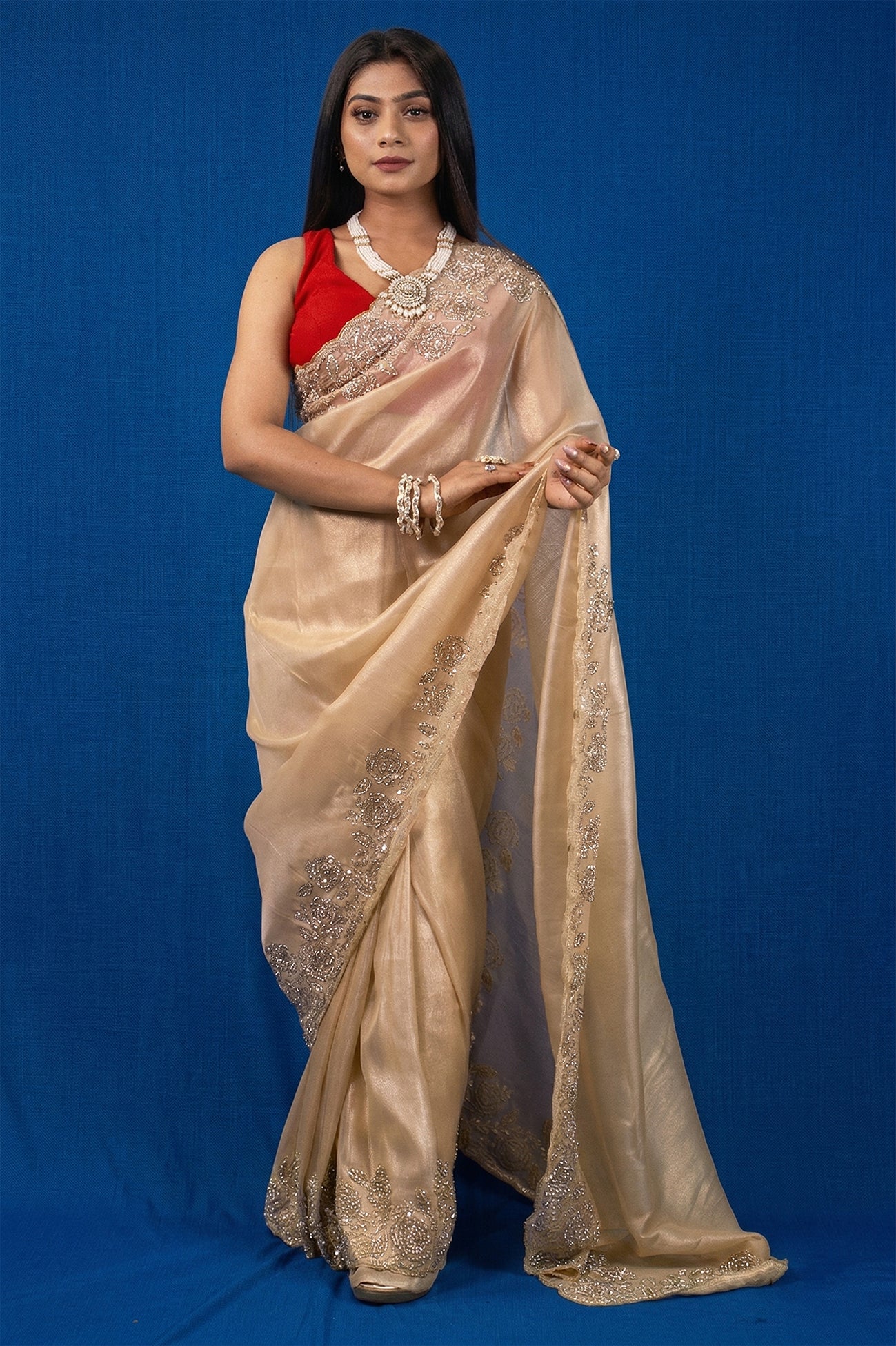 Prachi Pure Tissue Sarees