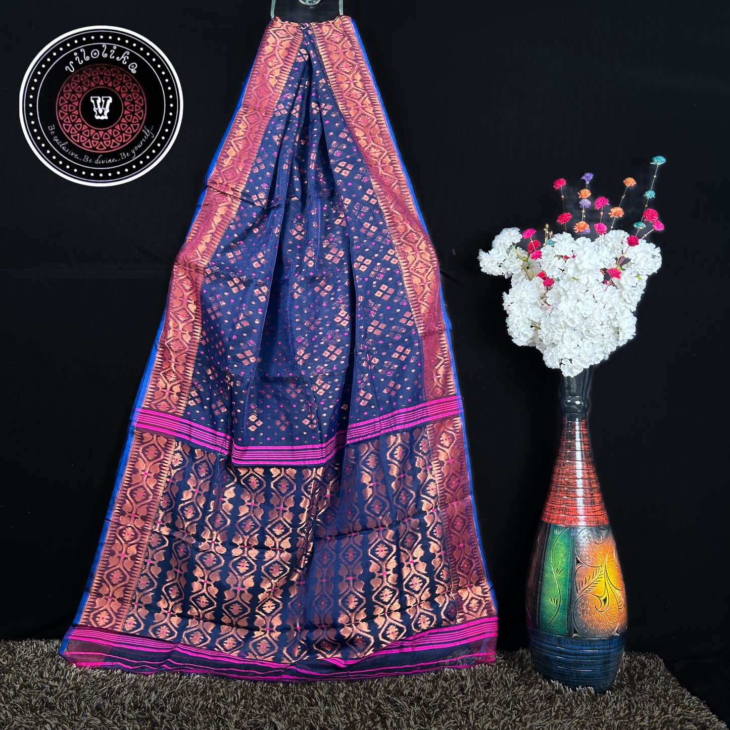 PURE JARI JAMDANI SAREES