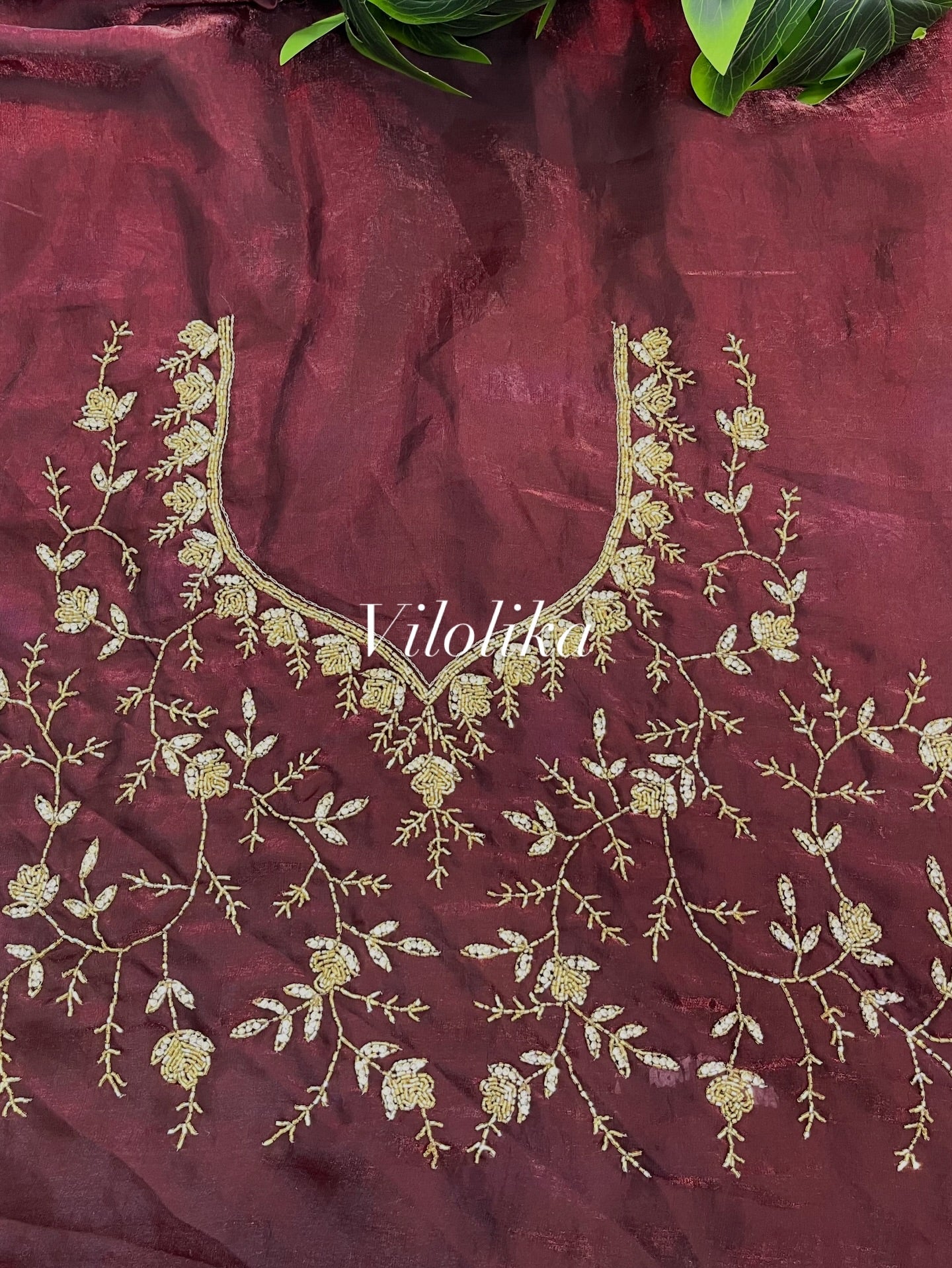 Jiniya Fendy Satin Saree