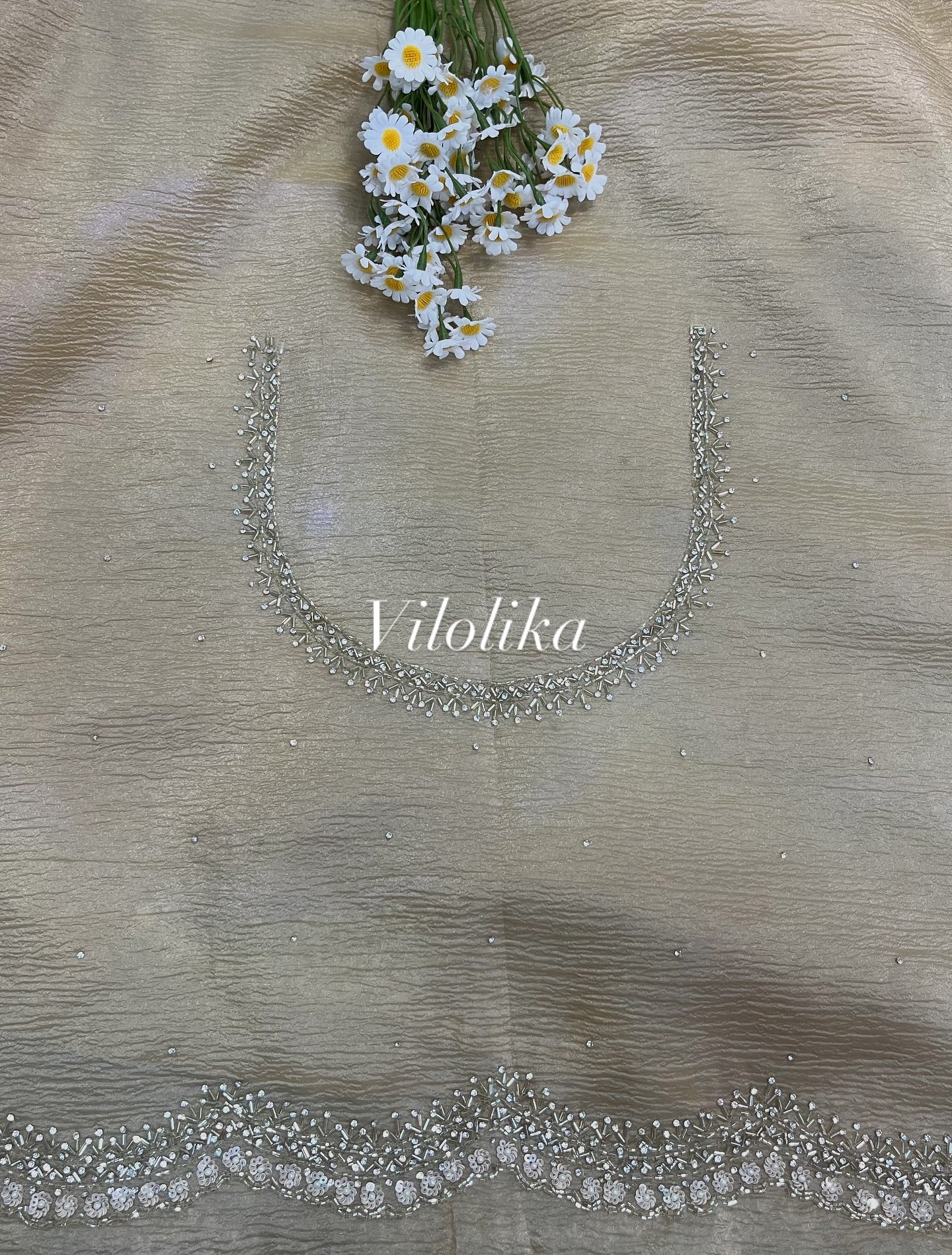 Sneha Crush Tissue Saree – Lightweight Glamour in Every Fold