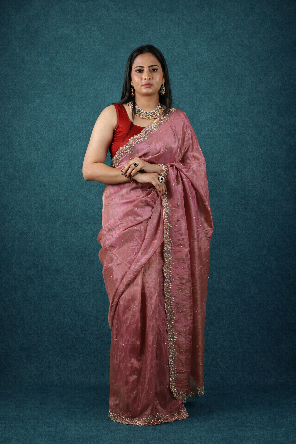 Priti Tissue Silk Saree
