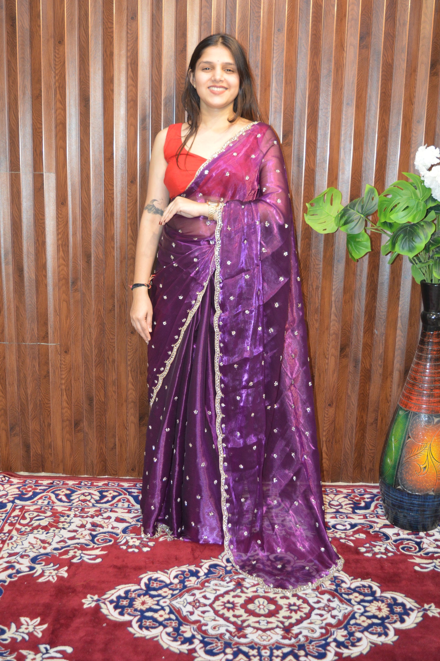 Flower Jimi Choo Sarees