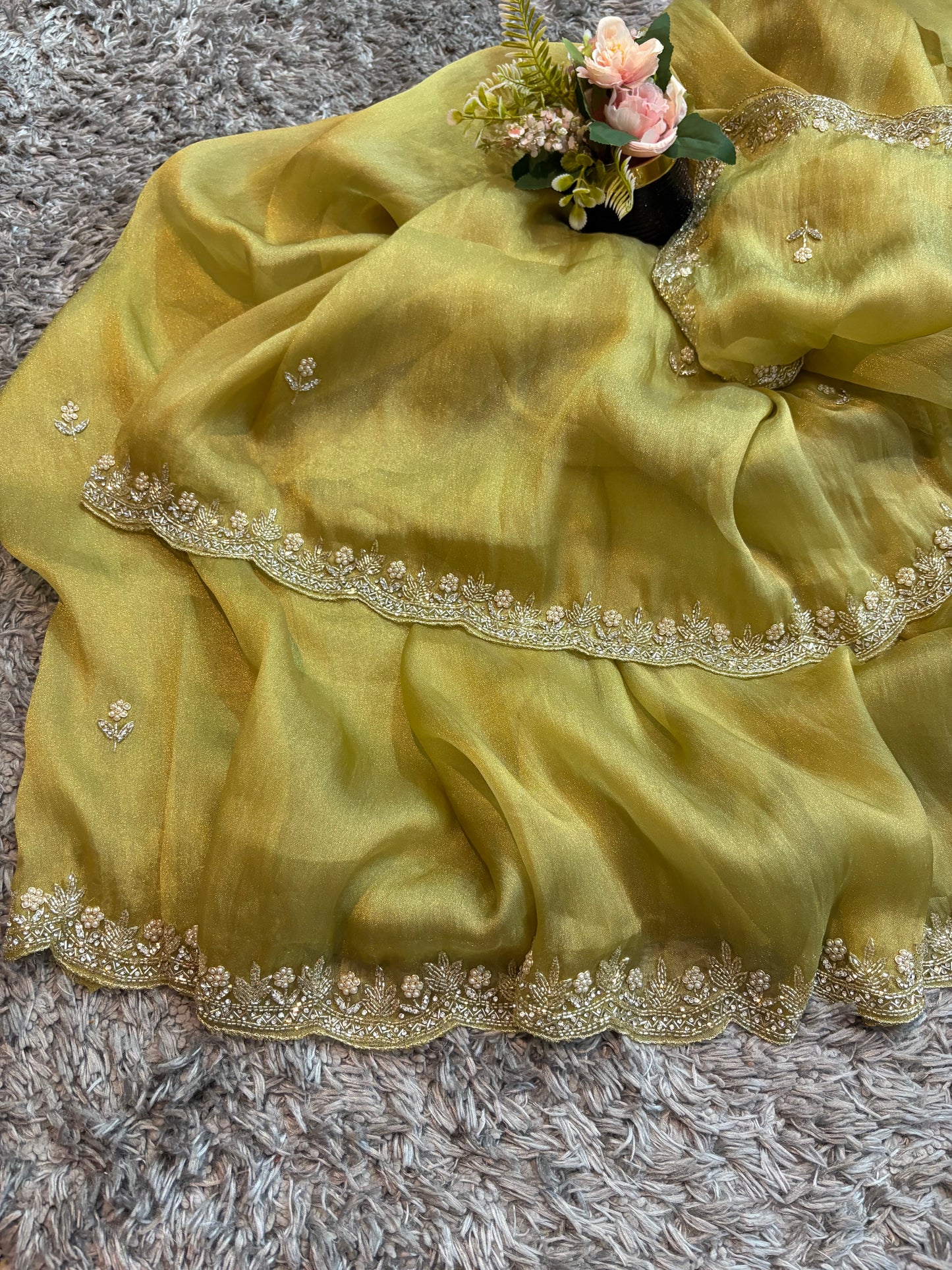 Anmol Premium Tissue saree