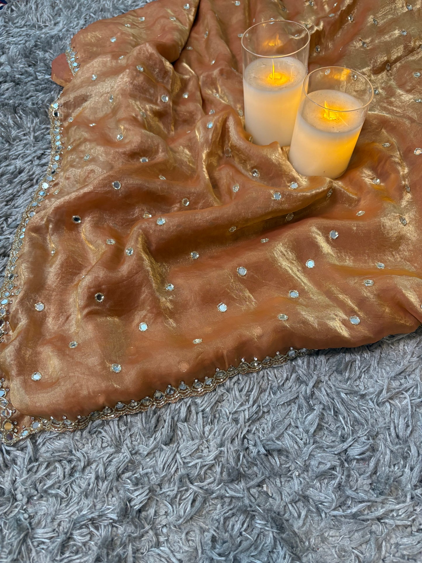 Kalika Velvet Satin saree