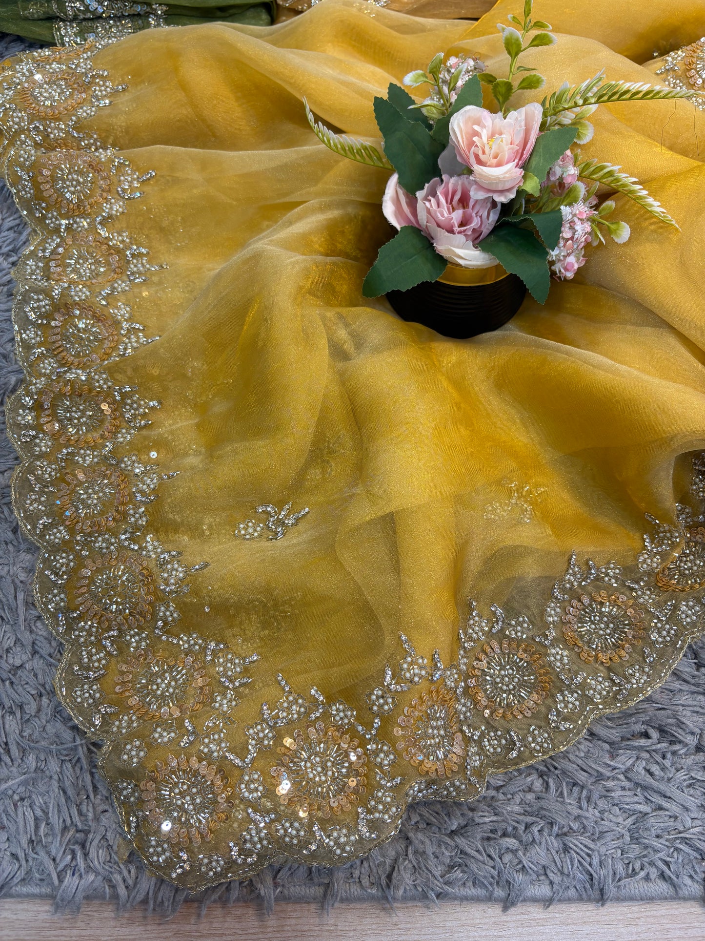 Ravina Premium Tissue Sarees