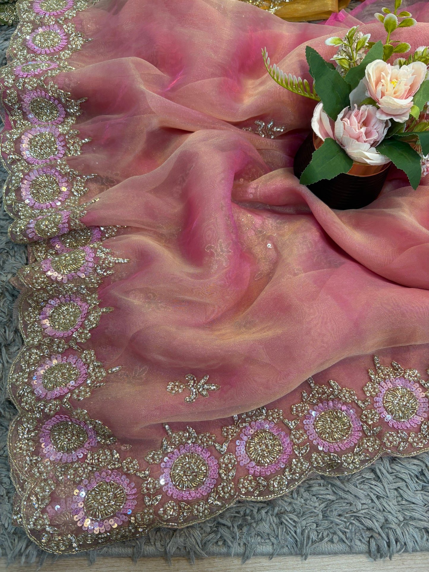 Ravina Premium Tissue Sarees