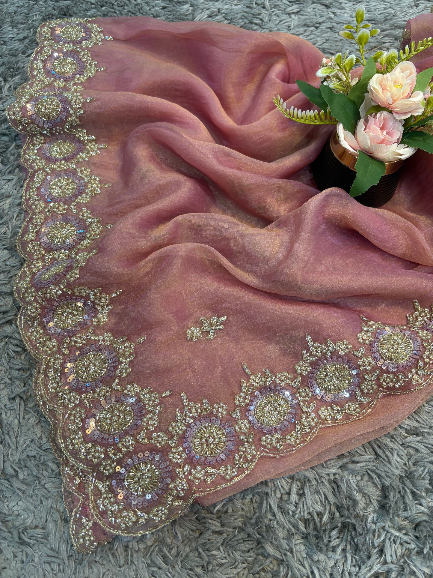 Ravina Premium Tissue Sarees