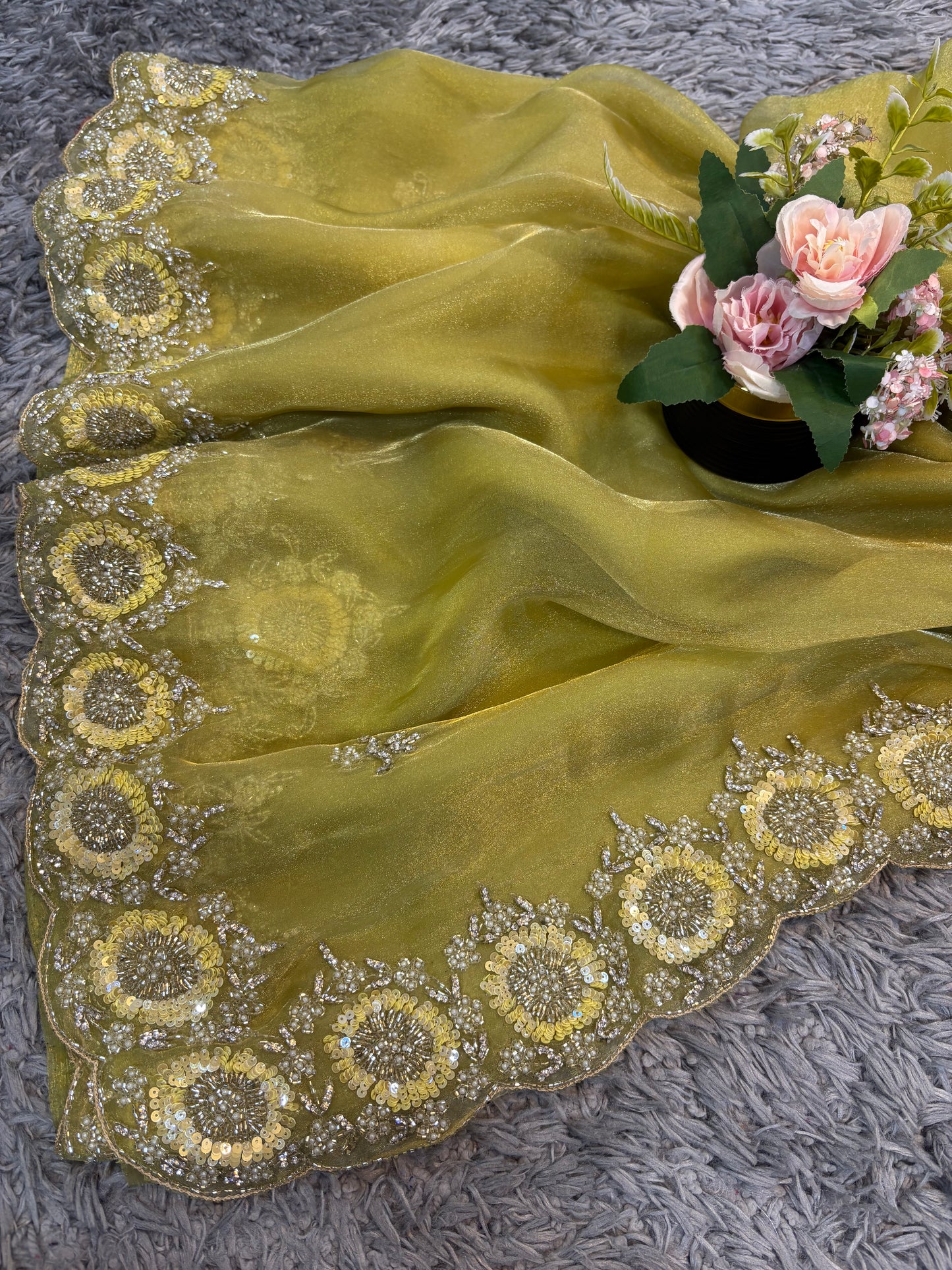 Ravina Premium Tissue Sarees