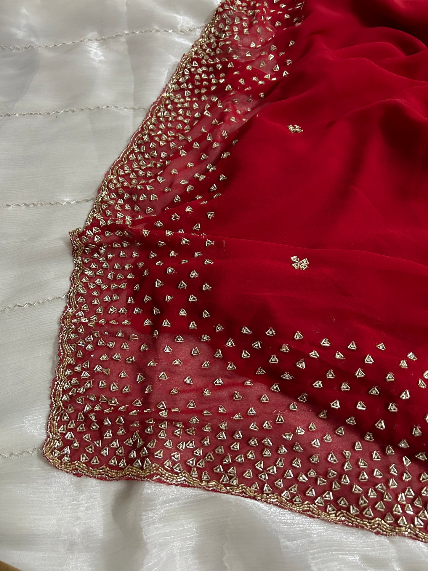 Exclusive designer georgette sarees
