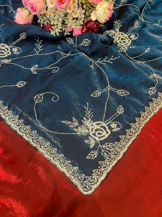 Lata Fendy Satin Saree