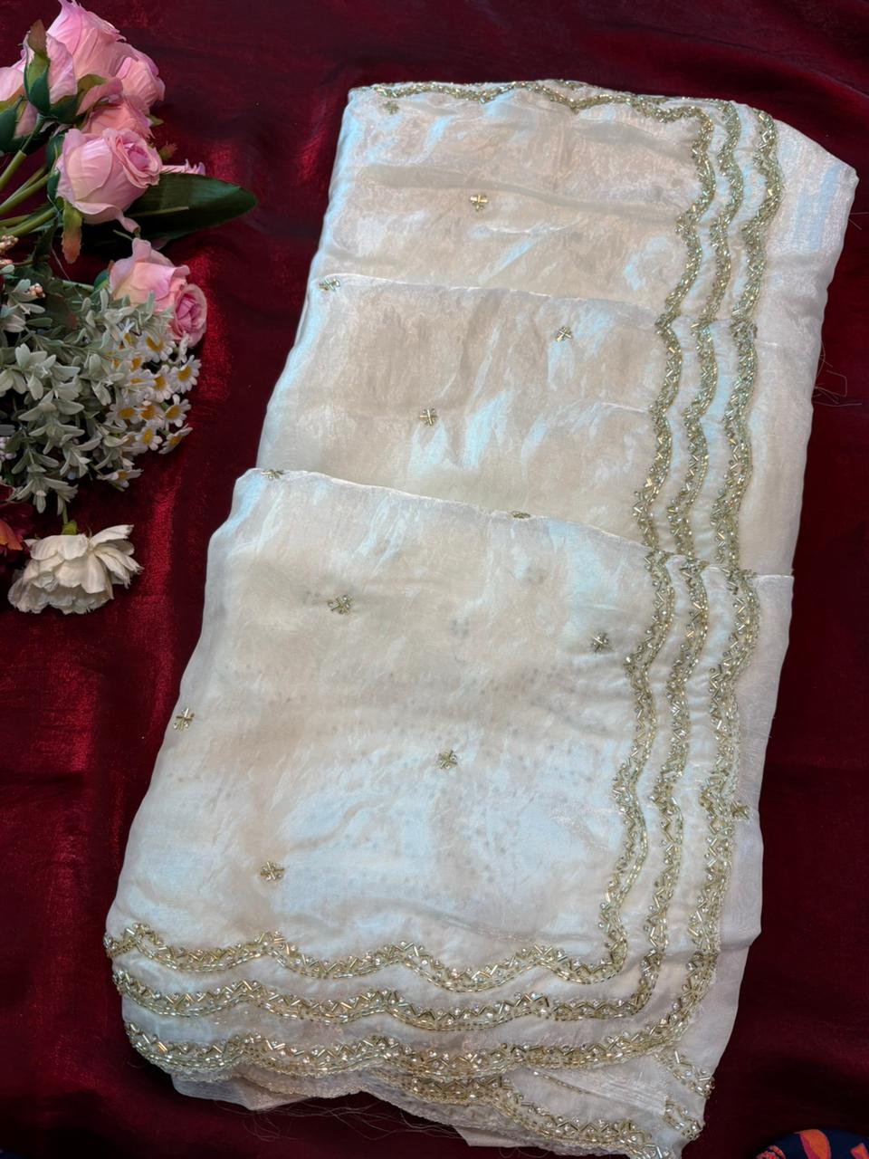 Khushi Fendy Satin Saree