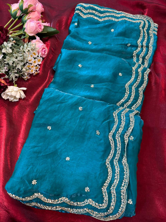 Khushi Fendy Satin Saree