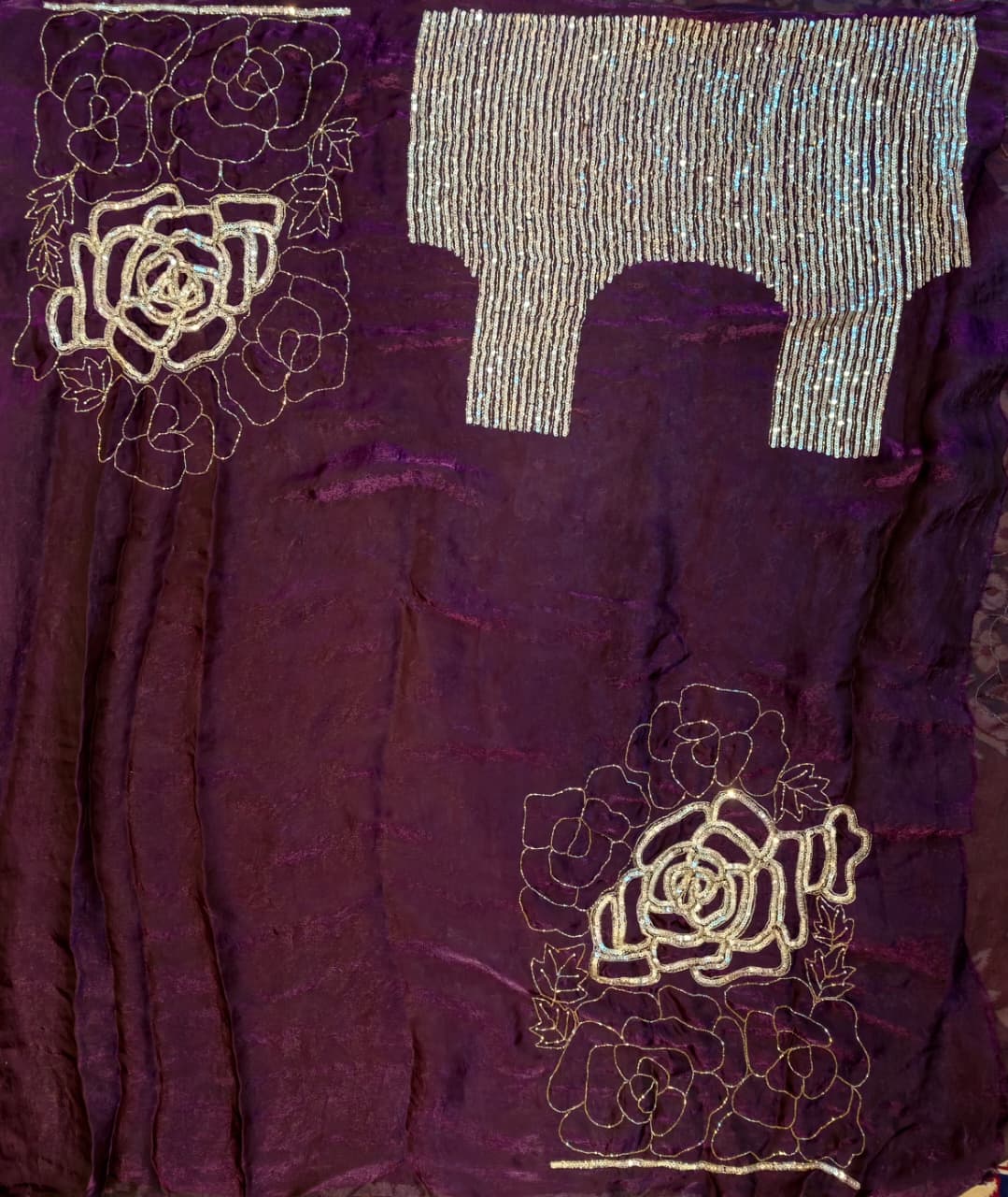 Exclusive Pataka Fendy Satin Saree
