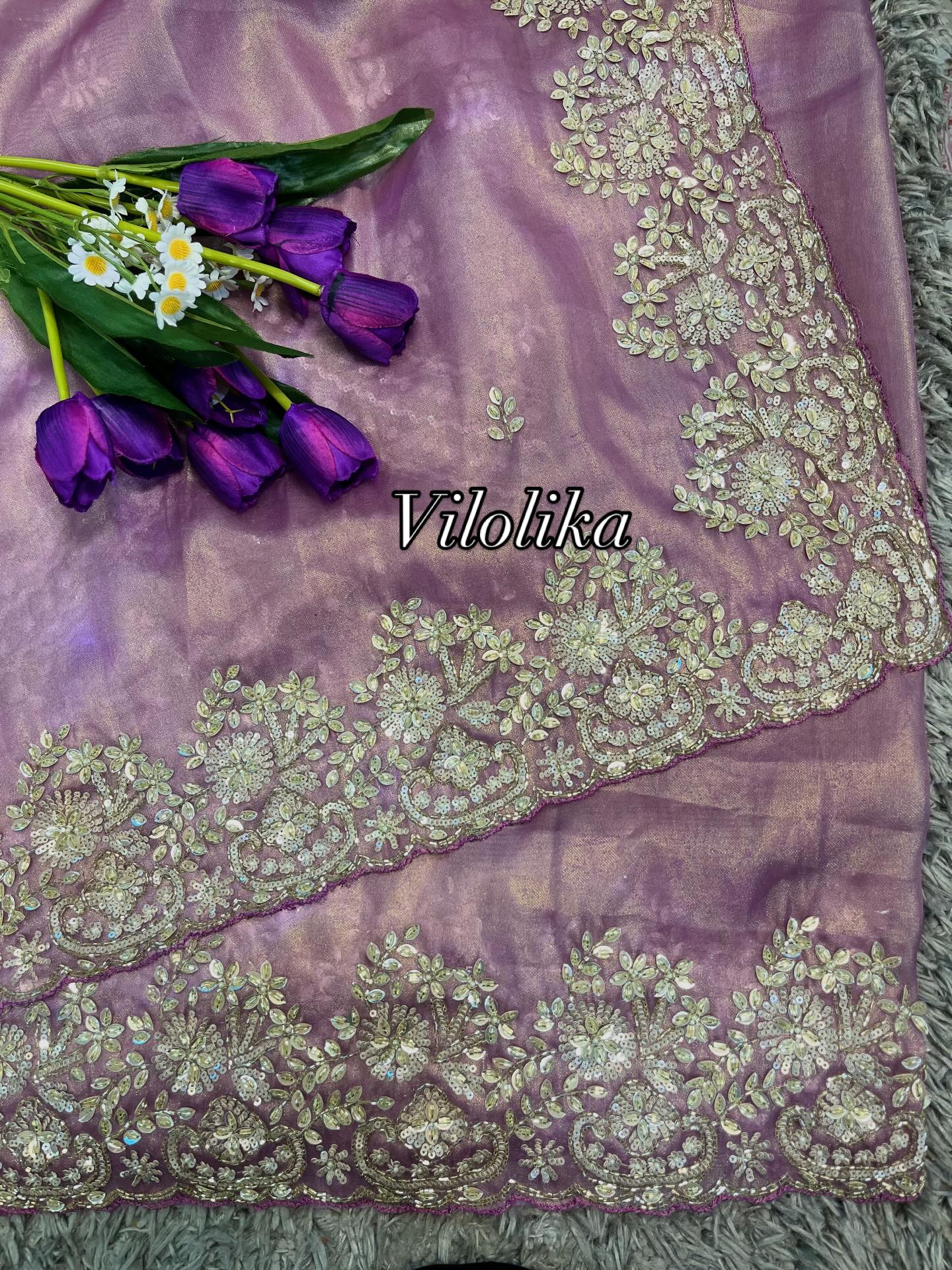 Priya Pure Tissue Saree