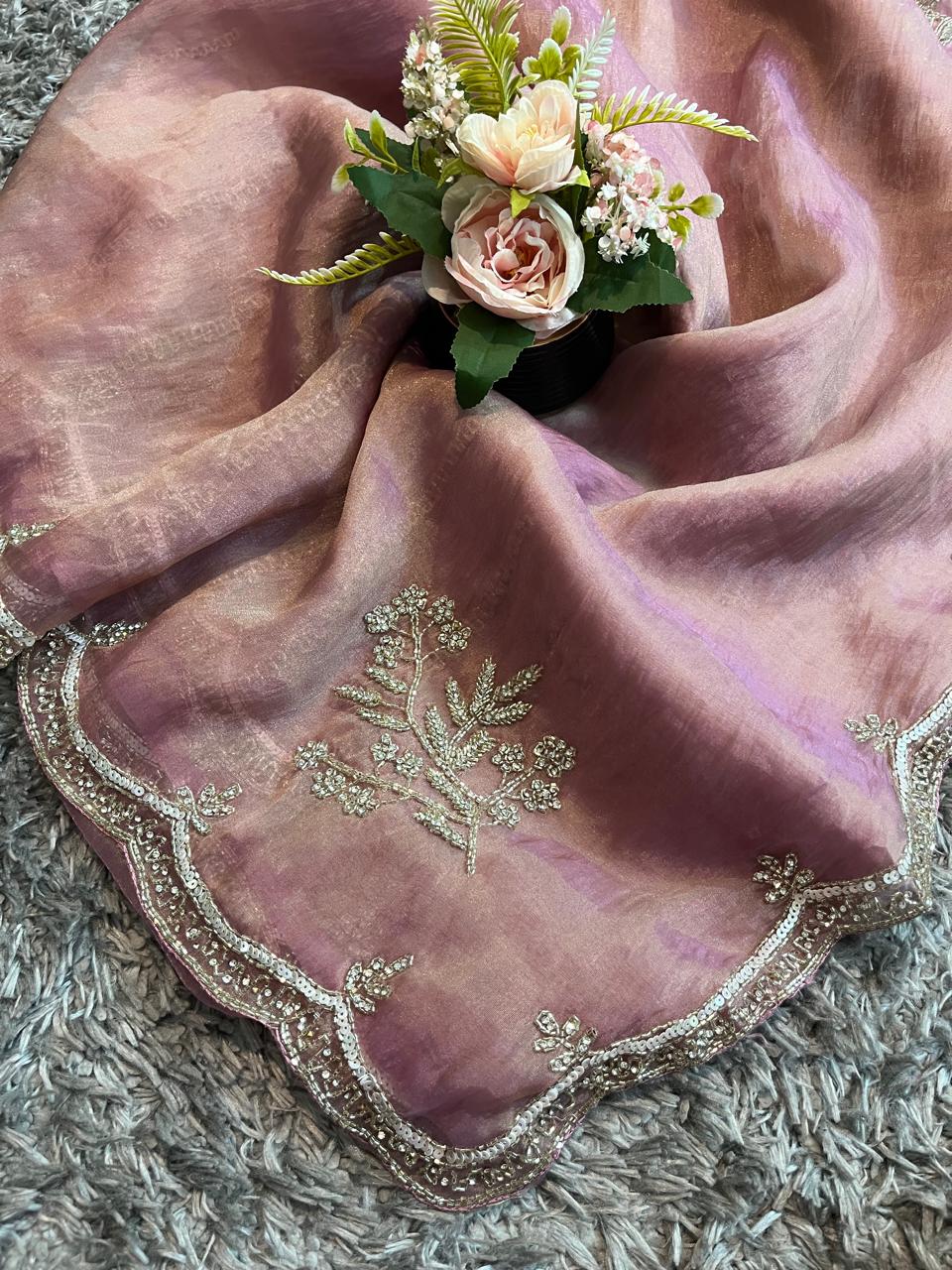 Pal Premium Tissue Sarees