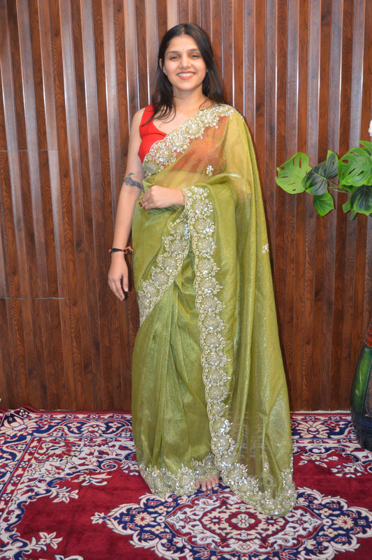 Ravina Premium Tissue Sarees