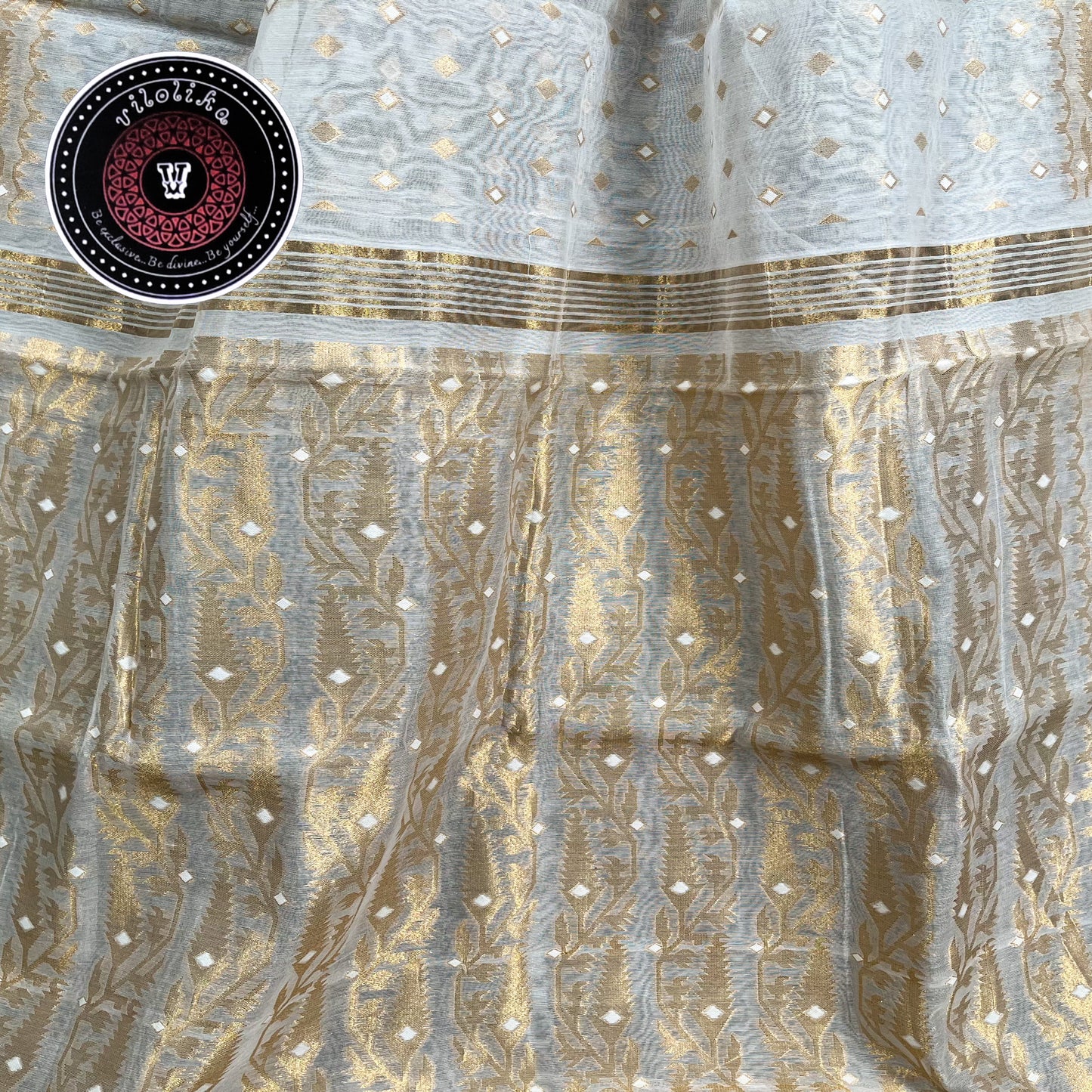 PURE JARI JAMDANI SAREES